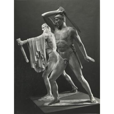 Calco di scultura Gruppo dei Tirannicidi 161 photo