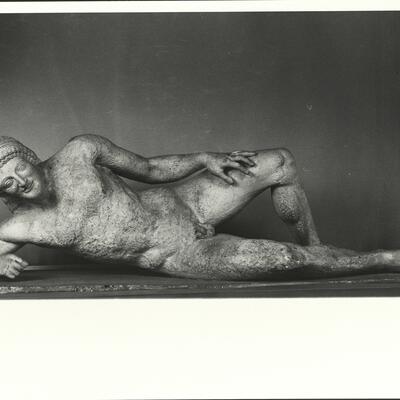 calco di scultura Sculture del frontone occidentale del tempio di Atena Aphaia ad Egina 165 photo