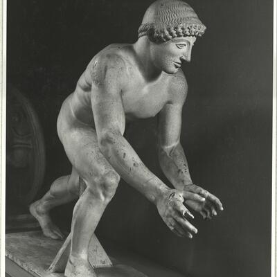 calco di scultura Sculture del frontone orientale del tempio di Aphaia ad Egina 178 photo