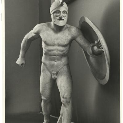 calco di scultura Sculture del frontone orientale del tempio di Aphaia ad Egina 181 photo