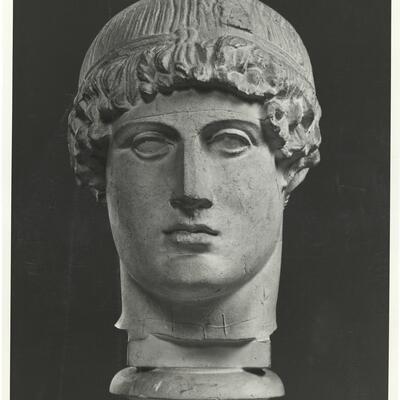 calco di scultura Testa del c.d. Auriga dell'Esquilino 207 photo