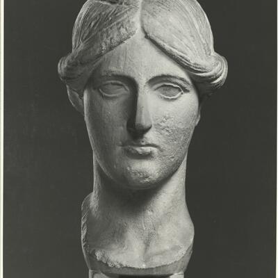 calco di scultura Testa femminile del "tipo Candia" 216 photo