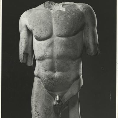 calco di scultura Torso maschile 218 photo