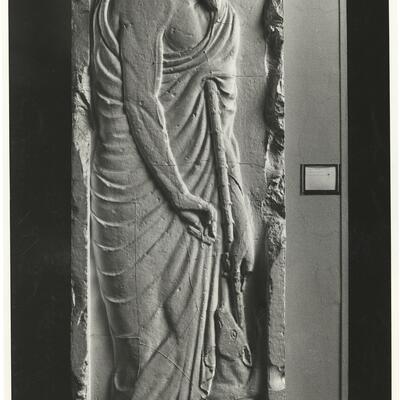 calco di scultura Stele funeraria di Alxenor 223 photo