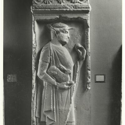 calco di scultura Stele funeraria 225 photo