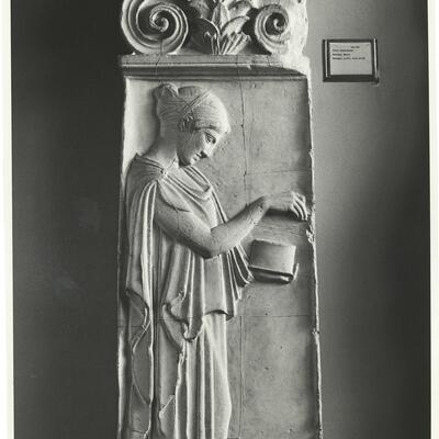 calco di scultura c.d. Stele Giustiniani 226 photo