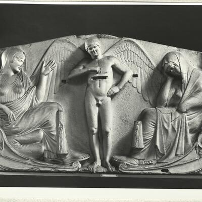 calco di scultura c.d. Trono di Boston 237 photo