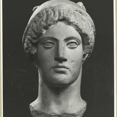 calco di scultura Testa maschile 240 photo