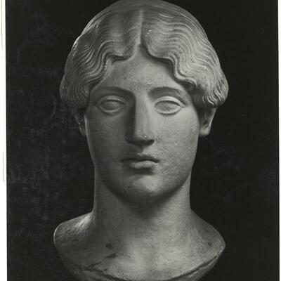 calco di scultura Testa femminile "tipo Terme-Budapest" (ric.) 244 photo