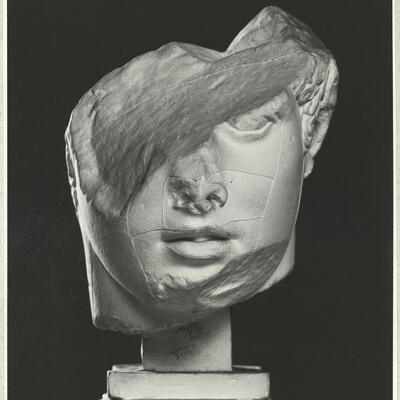 calco di scultura Testa di satiro 246 photo