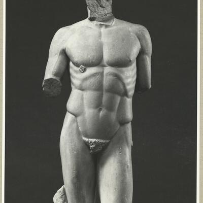 calco di scultura Atleta da Cirene 248 photo