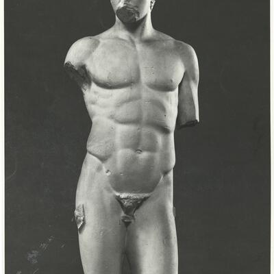 calco di scultura c.d. Efebo Monteverdi 249 photo