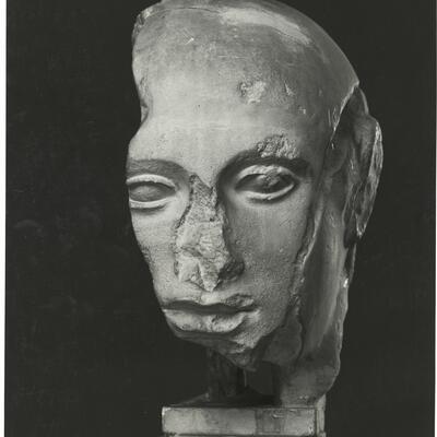 calco di scultura Decorazione scultorea del frontone est del tempio di Zeus a Olimpia 262 photo