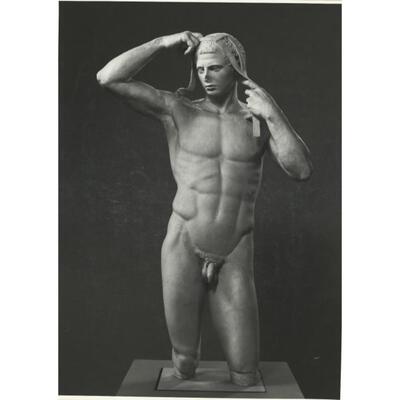 Calco di scultura c.d. Atleta Amelung 269 photo