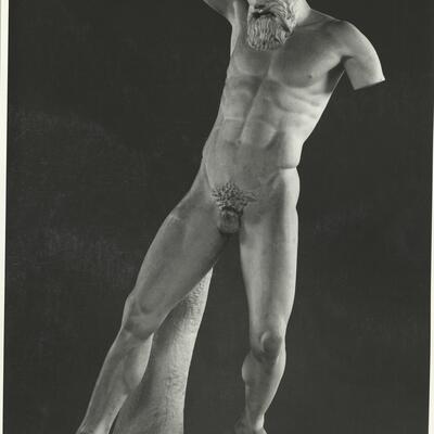 calco di scultura Marsia, dal gruppo mironiano 275 photo