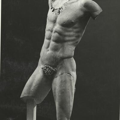 calco di scultura Torso di Marsia 276 photo