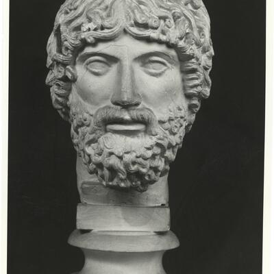 calco di scultura Testa dello Zeus tipo Dresda 286 photo
