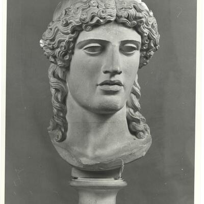 calco di scultura Testa di Apollo tipo Kassel 292 photo