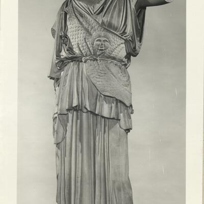 calco di scultura Atena Lemnia 297 photo