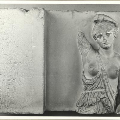 calco di scultura Amazzone tipo Sciarra, rilievo da Efeso 303 photo