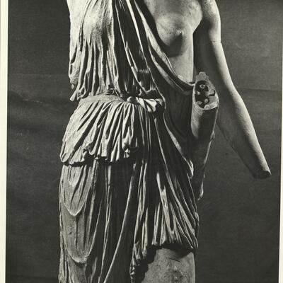 calco di scultura Torso in basalto di Amazzone tipo Mattei 306 photo