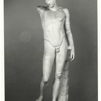 calco di scultura Kyniskos, c.d. Atleta Westmascott 311 photo