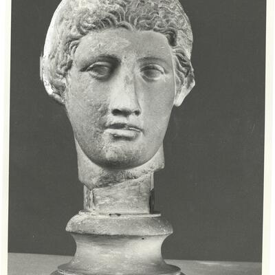 calco di scultura Testa di Pan 316 photo