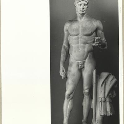 calco di scultura Ares "tipo Borghese" da Leptis Magna 328 photo