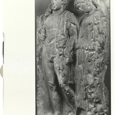 calco di scultura Rilievo da Cirene 334 photo