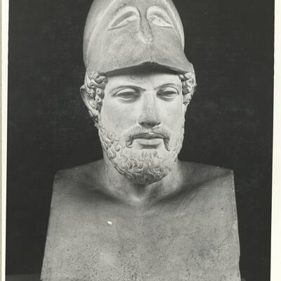 calco di scultura Erma di Pericle 337 photo