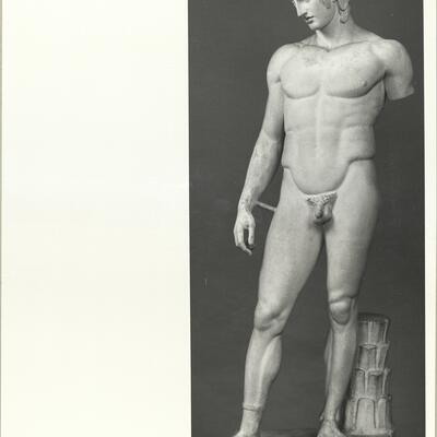 calco di scultura Ares Borghese 341 photo