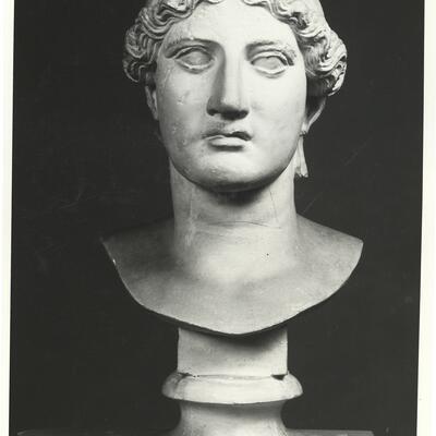 calco di scultura Testa Hertz 344 photo