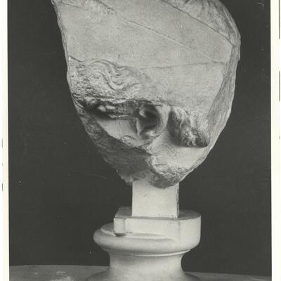 calco di scultura Testa di Nike attribuita a Peonio di Mende 345 photo