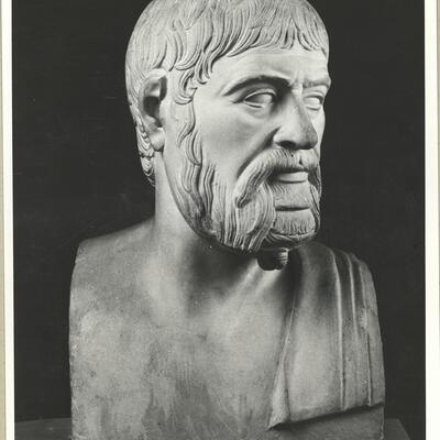 calco di scultura Ritratto del c.d. Pindaro 352 photo