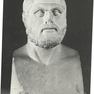 calco di scultura Erma di Temistocle 355 photo