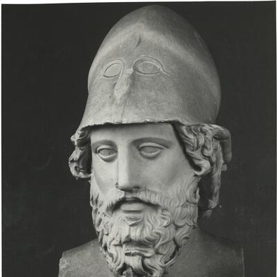 calco di scultura Testa di stratega, c.d. Temistocle 357 photo