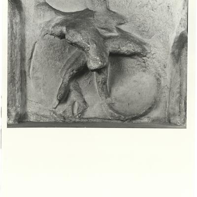 calco di scultura Metopa del lato Est dell'Ephaisteion: Eracle e Gerione 411 photo