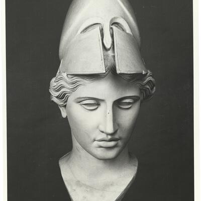 calco di scultura Testa dell'Atena cd. "di Velletri" 448 photo