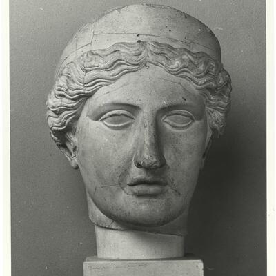 calco di scultura Testa di Era (c.d. Era di Girgenti) 457 photo