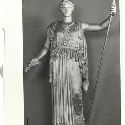 calco di scultura Statua di Demetra 459 photo
