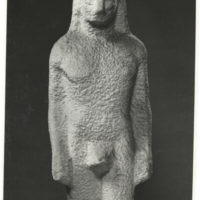 calco di scultura Kouros (sbozzato) da Nasso 60 photo