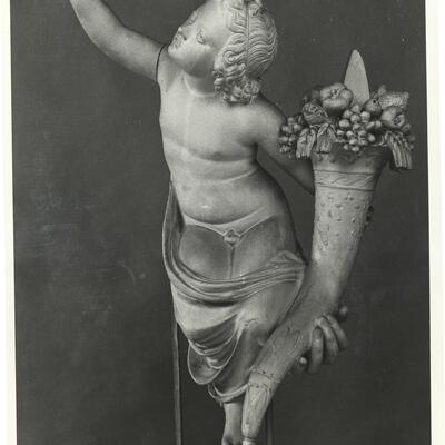 calco di scultura Statua di Ploutos. Ricostruzione Rizzo 669 photo