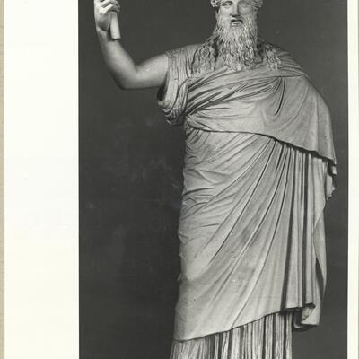 calco di scultura Statua di Dioniso tipo Sardanapalo 715 photo