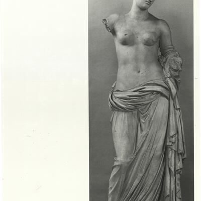 calco di scultura Statua di Afrodite da Arles 718 photo