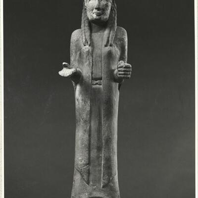 calco di scultura Statuetta femminile 72 photo