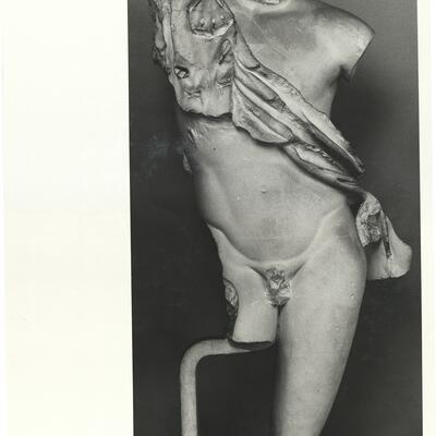 calco di scultura Statua del Satiro in riposo, da Roma, Palatino 744 photo