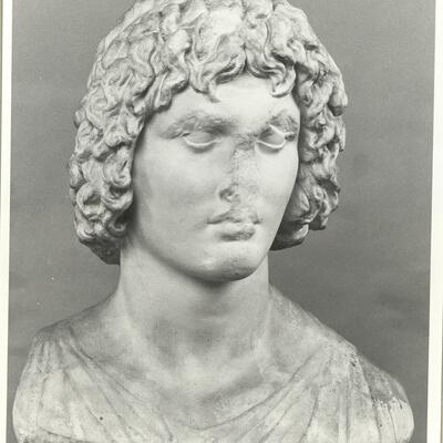 calco di scultura Busto maschile c.d. "Eubuleo", Eleusi 746 photo