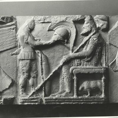 calco Fregio nord del c.d. Monumento delle Arpie 91 photo