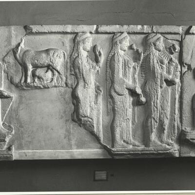 calco Fregio ovest del c.d. Monumento delle Arpie 92 photo