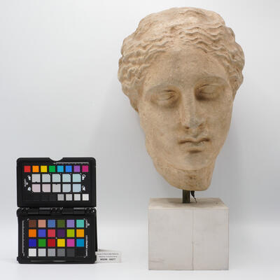 calco di testa femminile 00077 photo